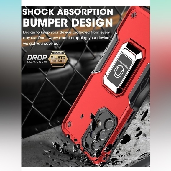 SAMSUNG Galaxy A33 5G
Case,with 2 pack Tempered Glass Screen
Protector pink NWT - Picture 13 of 16